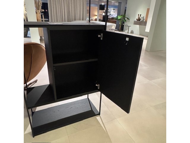 Roomdivider beek, cubic, zwart - afbeelding 5 van  7
