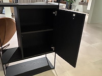 Roomdivider beek, cubic, zwart - afbeelding 5 van  7