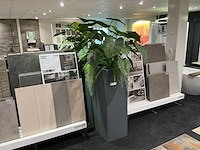 Roomdivider met kunstplanten - afbeelding 1 van  4