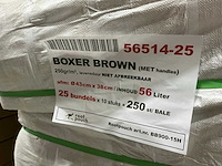 Root pouch boxer brown 56l kweekzak (950x) - afbeelding 3 van  3