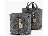 Root pouch grey 56 l kweekzak (375x) - afbeelding 1 van  3