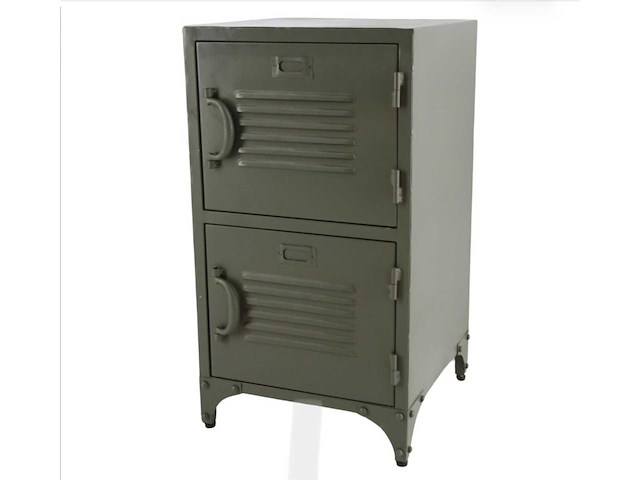 Rootsmann bulky locker 2 deuren antraciet - afbeelding 1 van  4