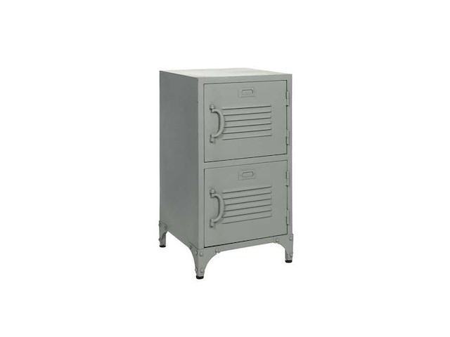 Rootsmann bulky locker 2 deuren grijs (6x) - afbeelding 1 van  4