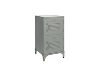 Rootsmann bulky locker 2 deuren grijs (6x) - afbeelding 1 van  4