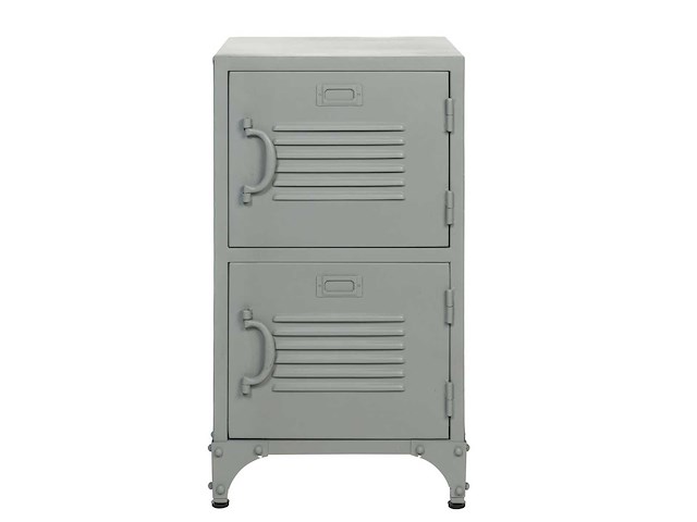 Rootsmann bulky locker 2 deuren grijs (6x) - afbeelding 2 van  4