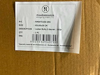 Rootsmann bulky locker 2 deuren grijs (6x) - afbeelding 4 van  4
