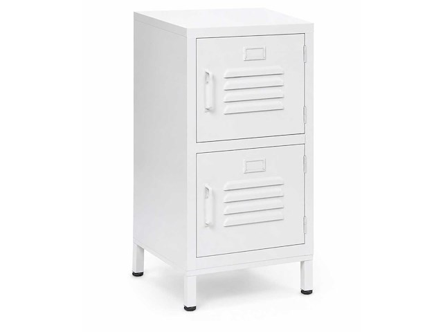 Rootsmann bulky locker 2 deuren wit - afbeelding 2 van  5