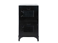 Rootsmann bulky locker 2 deurs zwart - afbeelding 2 van  2
