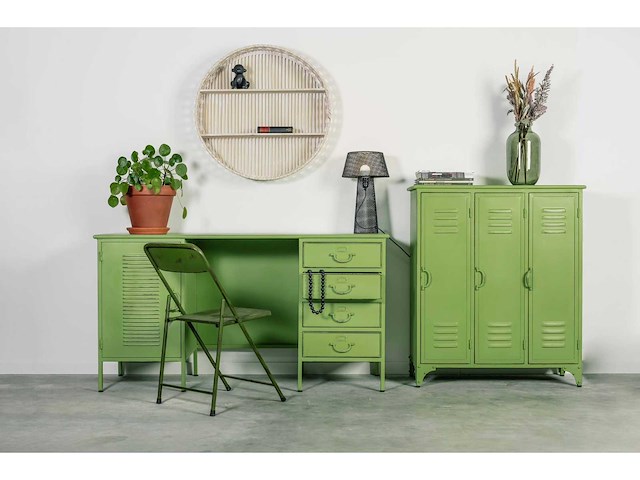 Rootsmann bulky locker 3 deuren breed groen - afbeelding 3 van  5