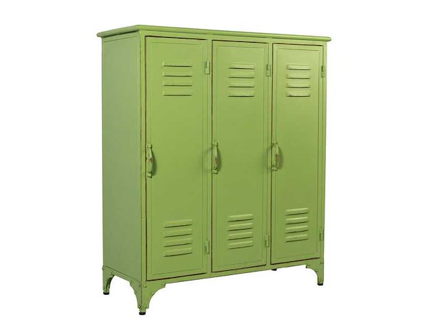 Rootsmann bulky locker 3 deuren breed groen - afbeelding 1 van  5