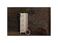 Rootsmann bulky locker 4 deurs wit met optie slot - afbeelding 2 van  4