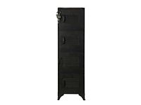 Rootsmann bulky locker 4 deurs zwart met optie slot - afbeelding 1 van  5