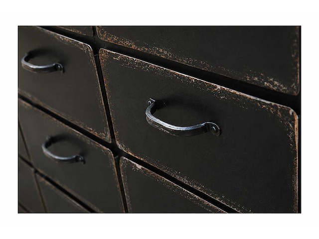 Rootsmann dressoir 16 laden licht topblad - afbeelding 3 van  3