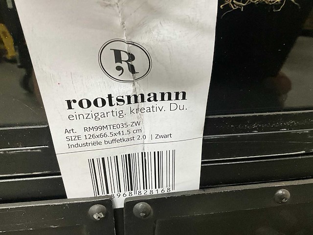 Rootsmann industriele buffetkast - afbeelding 7 van  7