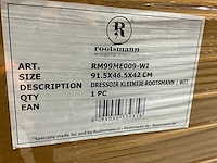 Rootsmann kleintje dressoir wit (6x) - afbeelding 6 van  6
