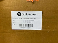 Rootsmann lage kruk mixkleur (2x) - afbeelding 5 van  5