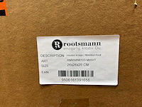 Rootsmann lage kruk mixkleur (2x) - afbeelding 5 van  5
