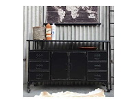 Rootsmann new vintage 2.0 verrijdbaar dressoir - afbeelding 2 van  3