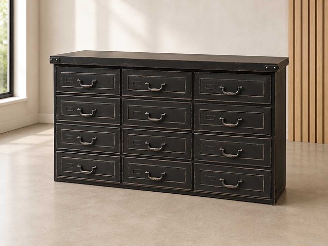 Rootsmann retro stalen dressoir - afbeelding 6 van  6