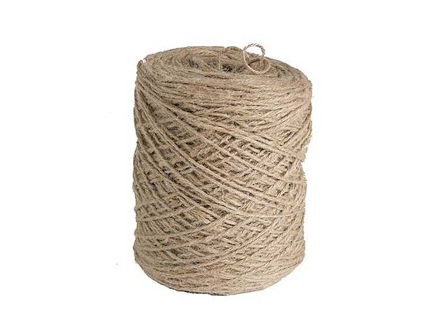 Rope flaxcord 3,5mmx470mtr naturel 1kg/r (9x) - afbeelding 1 van  1