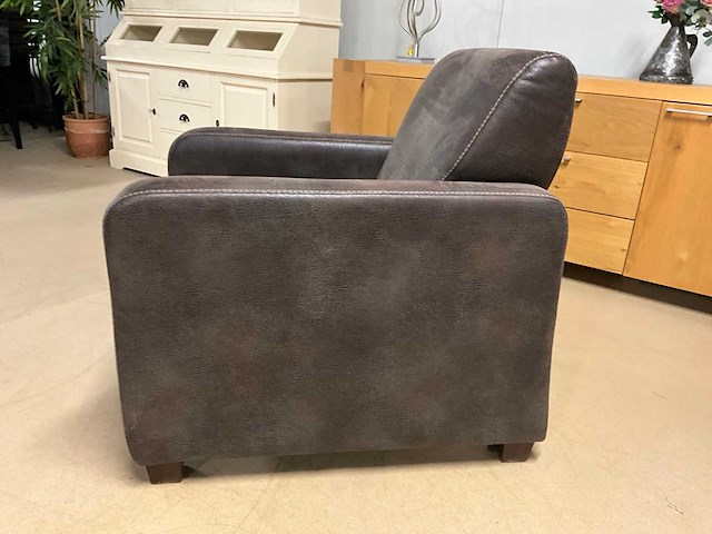 Rorena lederen fauteuil - afbeelding 3 van  14