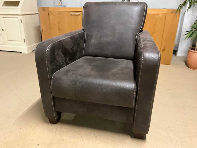 Rorena lederen fauteuil - afbeelding 8 van  14