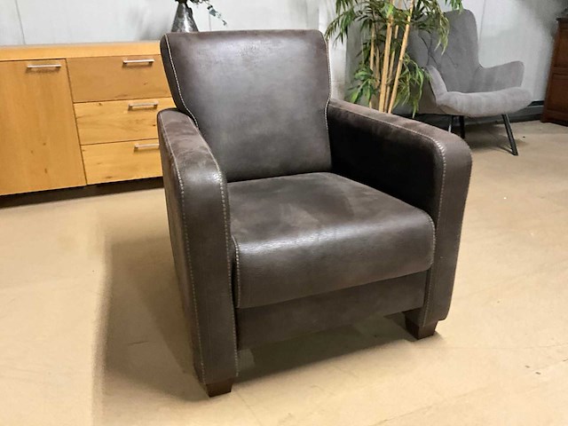 Rorena lederen fauteuil - afbeelding 11 van  14