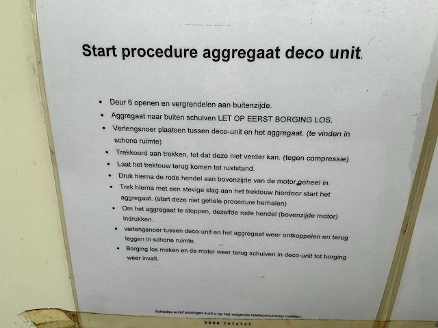 Ros decontaminatie-unit met aggregaat/generator - afbeelding 4 van  31