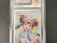 Rosa's encouragement – ace 10 graded - pokémon-kaart