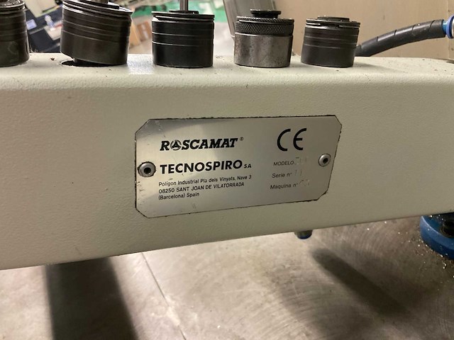 Roscamat 300 flexible taparm machine - afbeelding 14 van  17