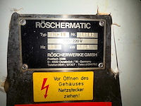 Röschermatic vm-19 vacuümmachine - afbeelding 8 van  9