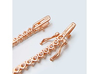 Rose collier met oplopende briljanten 25.00 carat - afbeelding 2 van  10