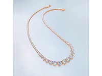 Rose collier met oplopende briljanten 25.00 carat - afbeelding 7 van  10