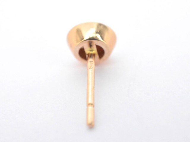 Rosé gouden oorbellen met diamanten - afbeelding 11 van  11