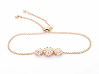 Roségouden armband diamant