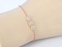 Roségouden armband diamant - afbeelding 2 van  7