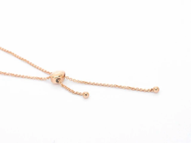 Roségouden armband diamant - afbeelding 5 van  7