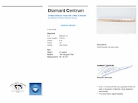 Roségouden armband diamant - afbeelding 2 van  11