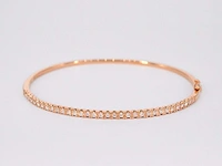 Roségouden armband diamant