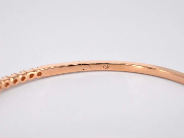 Roségouden armband diamant - afbeelding 5 van  11