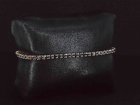 Rosegouden armband met 7.00 carat zwarte briljant geslepen diamanten - afbeelding 8 van  8