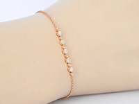 Rosegouden armband met diamanten - afbeelding 2 van  8