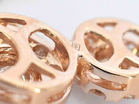 Rosegouden armband met diamanten - afbeelding 6 van  6