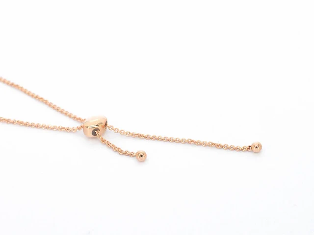 Rosegouden armband met diamanten - afbeelding 5 van  8