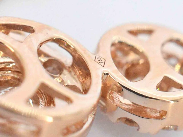 Rosegouden armband met diamanten - afbeelding 6 van  8