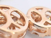 Rosegouden armband met diamanten - afbeelding 6 van  8