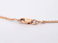 Rosegouden collier briljant 1.00 ct - afbeelding 10 van  10