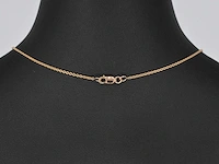 Roségouden collier diamant 1.00 ct - afbeelding 5 van  7