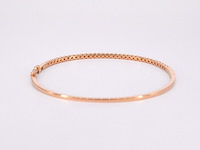 Rosegouden diamanten armband - afbeelding 10 van  12