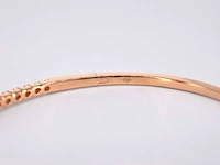 Rosegouden diamanten armband - afbeelding 11 van  12